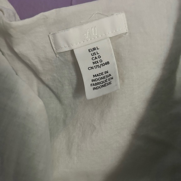 H&M Green Leaf Print Mini Dress - Picture 4 of 4